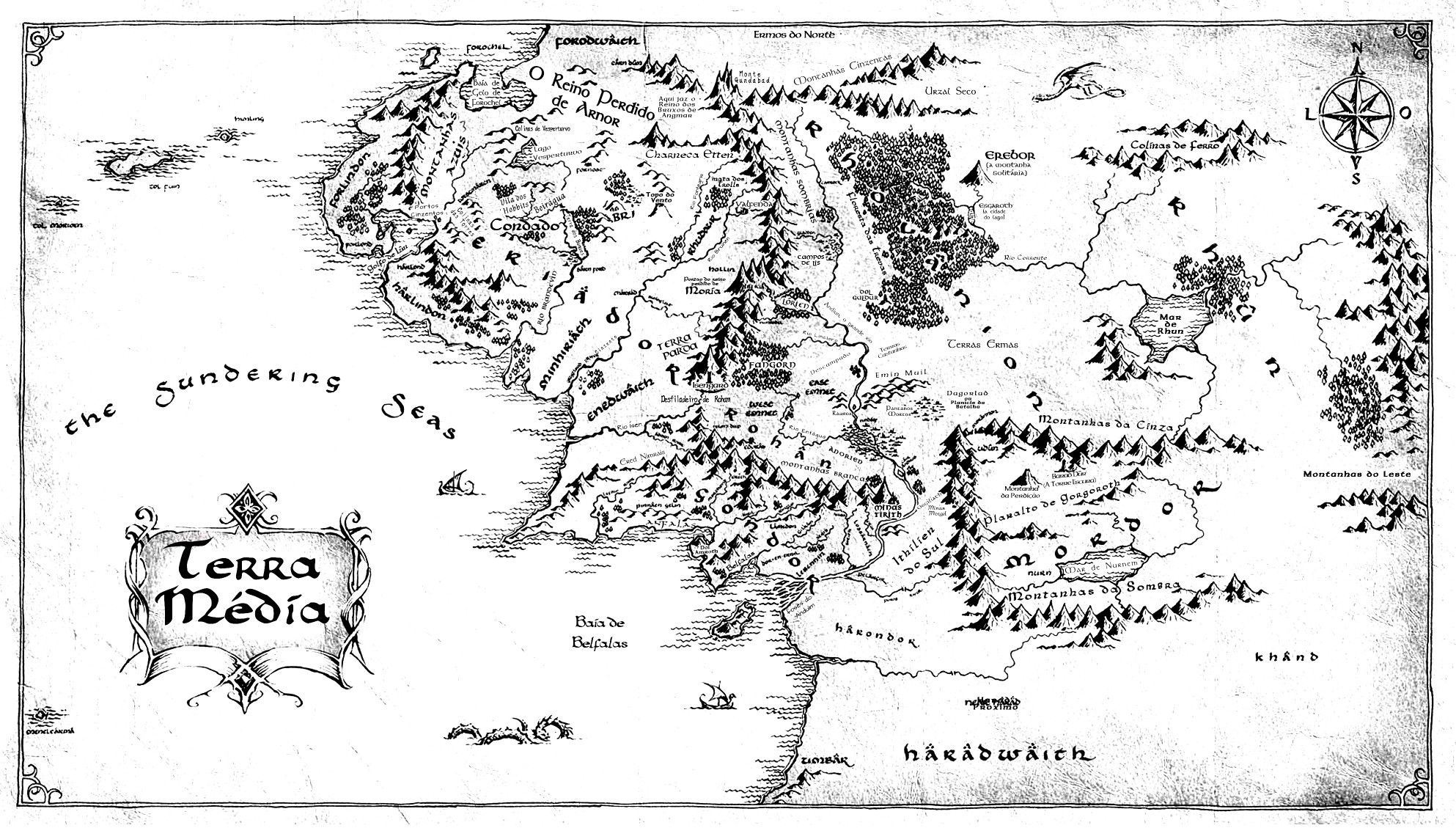 Mapa da Terra-Média